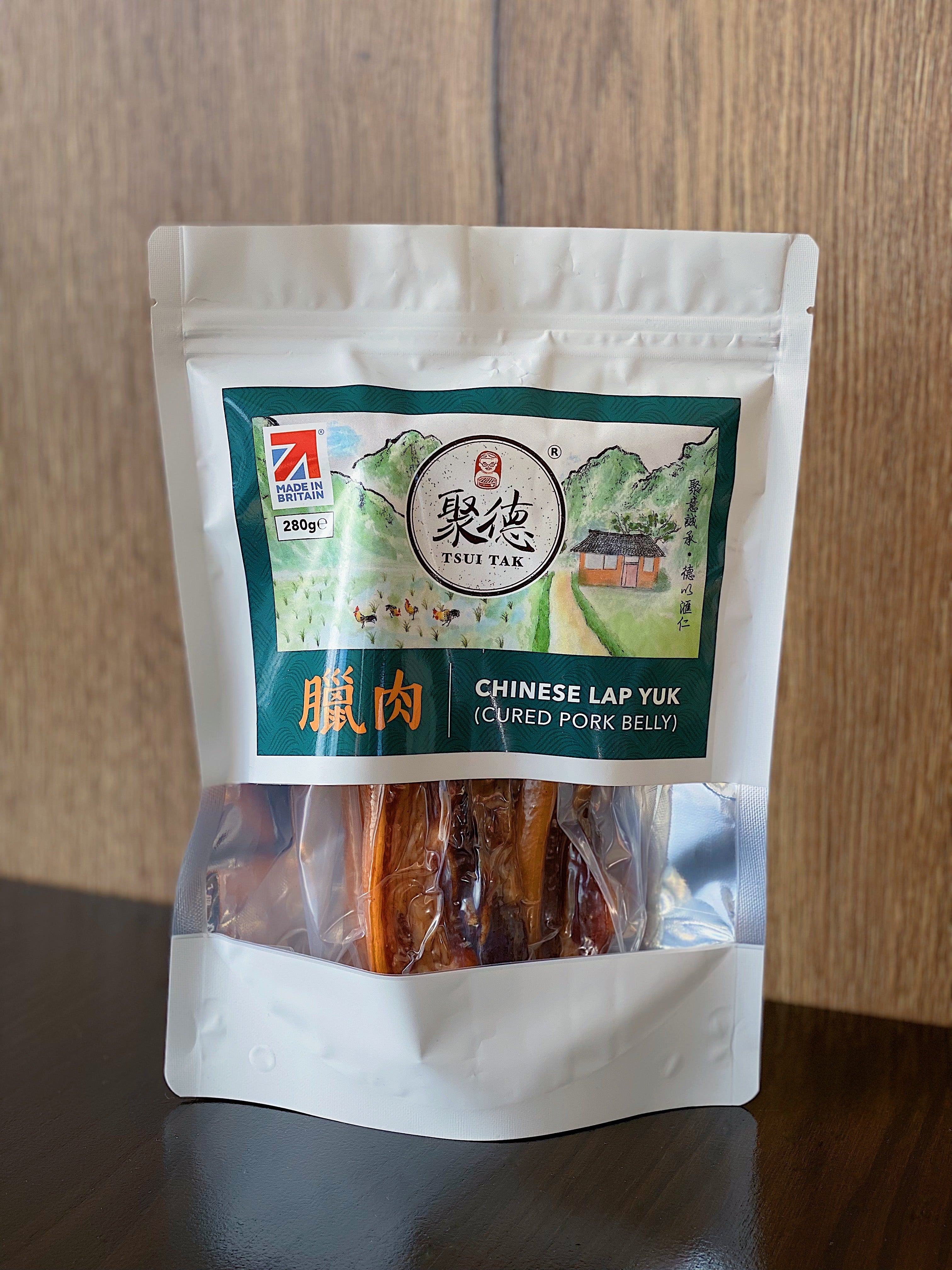Chinese Lap Yuk (Cured Pork Belly) 聚德臘肉 (280g)