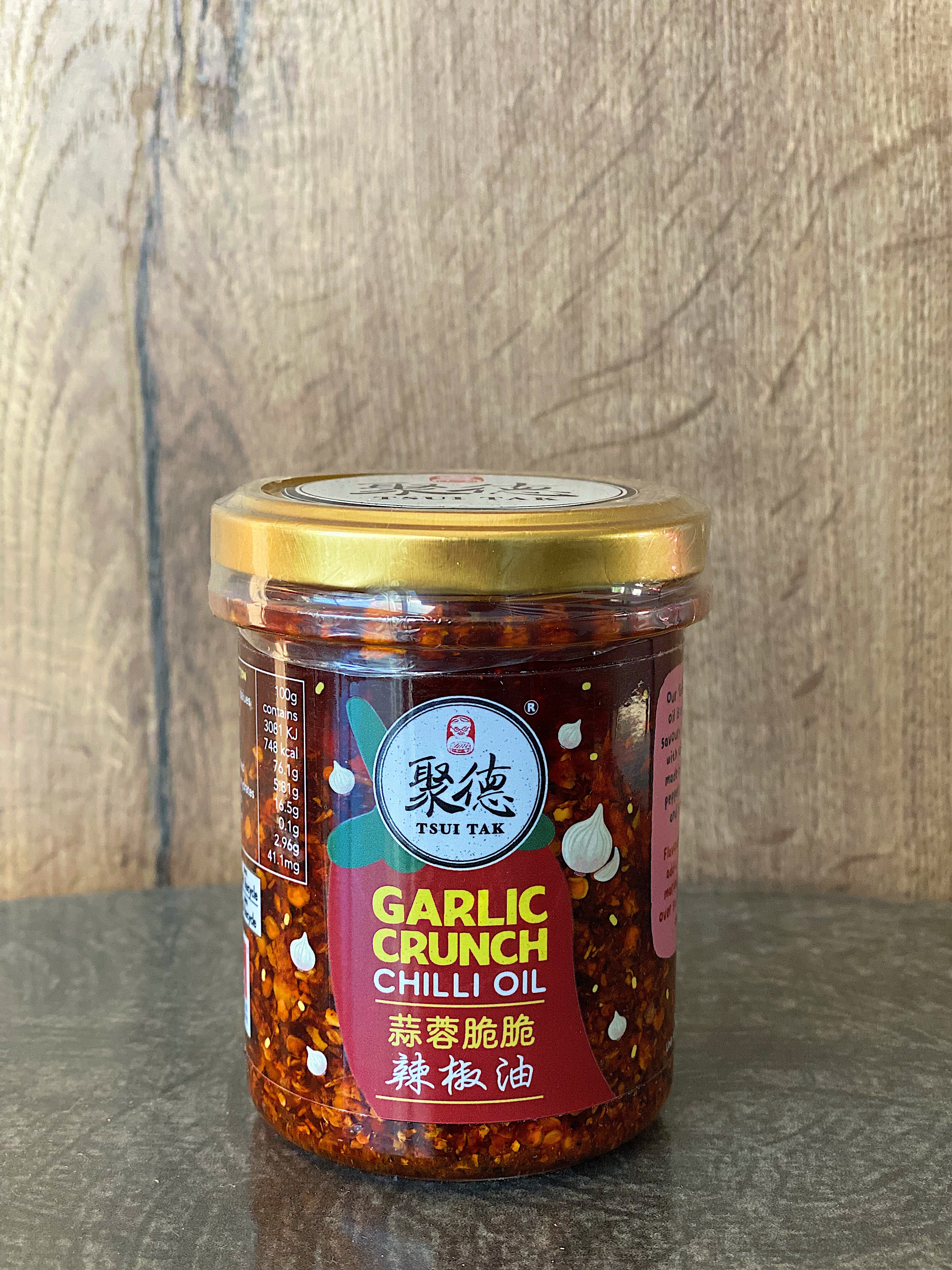 Garlic Chili Crunch Oil